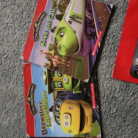 Chuggington & Pete the cat train books and poster - Picture 3 of 7